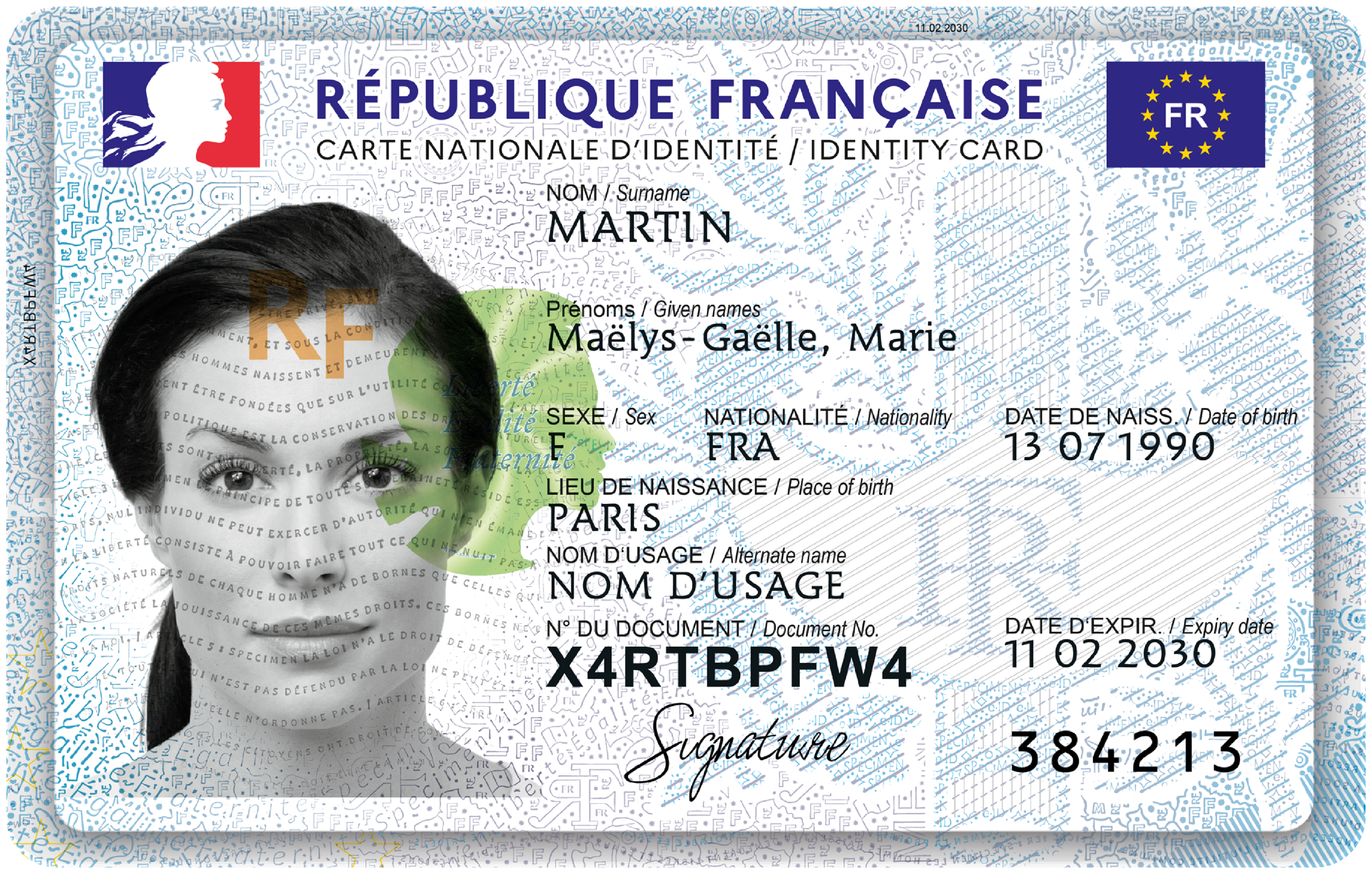 Pièce d'identité